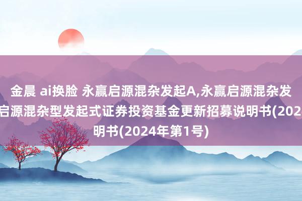 金晨 ai换脸 永赢启源混杂发起A，永赢启源混杂发起C: 永赢启源混杂型发起式证券投资基金更新招募说明书(2024年第1号)