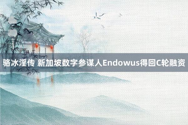 骆冰淫传 新加坡数字参谋人Endowus得回C轮融资